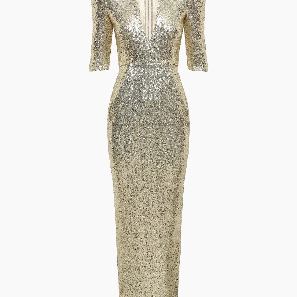 Zhivago sequin Long Sleeve Dress
